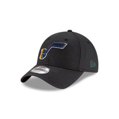 Sapca New Era Utah Jazz NBA Waxed Canvas 9TWENTY Adjustable - Negrii